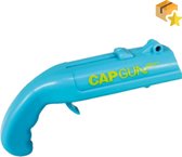 Bieropener - Cap Gun - Bierfles Opener - Fles Opener - Bierdop Schieter - Blauw