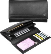 dR Amsterdam Damesportemonnee - Vegio - Black