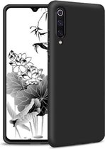 Samsung Galaxy A40 Back Cover Telefoonhoesje | Zwart | Siliconen Hoesje