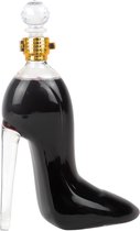 Whisiskey Wijnkaraf - Elegante hak – Wijn decanteerkaraf – Stiletto karaf voor vrouwen - Cadeau voor Vrouw