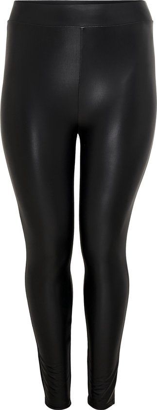 ONLY CARMAKOMA CARROOL COATED LEGGING NOOS Dames Broek - Maat M-46/48