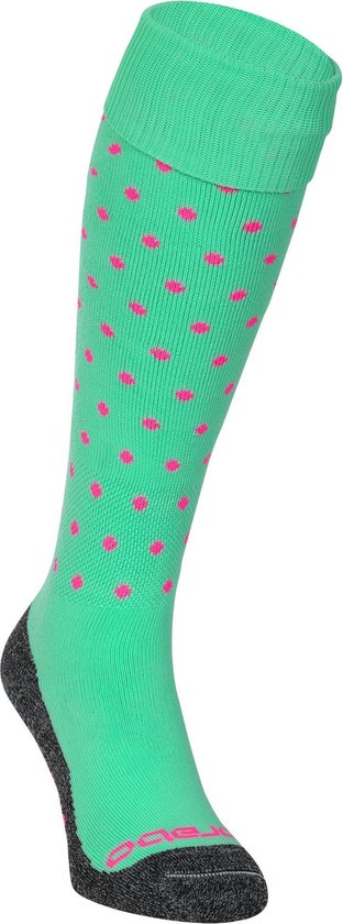 Brabo Socks BC8310 - Hockeysokken - Junior - Maat 31 - Lime/Pink