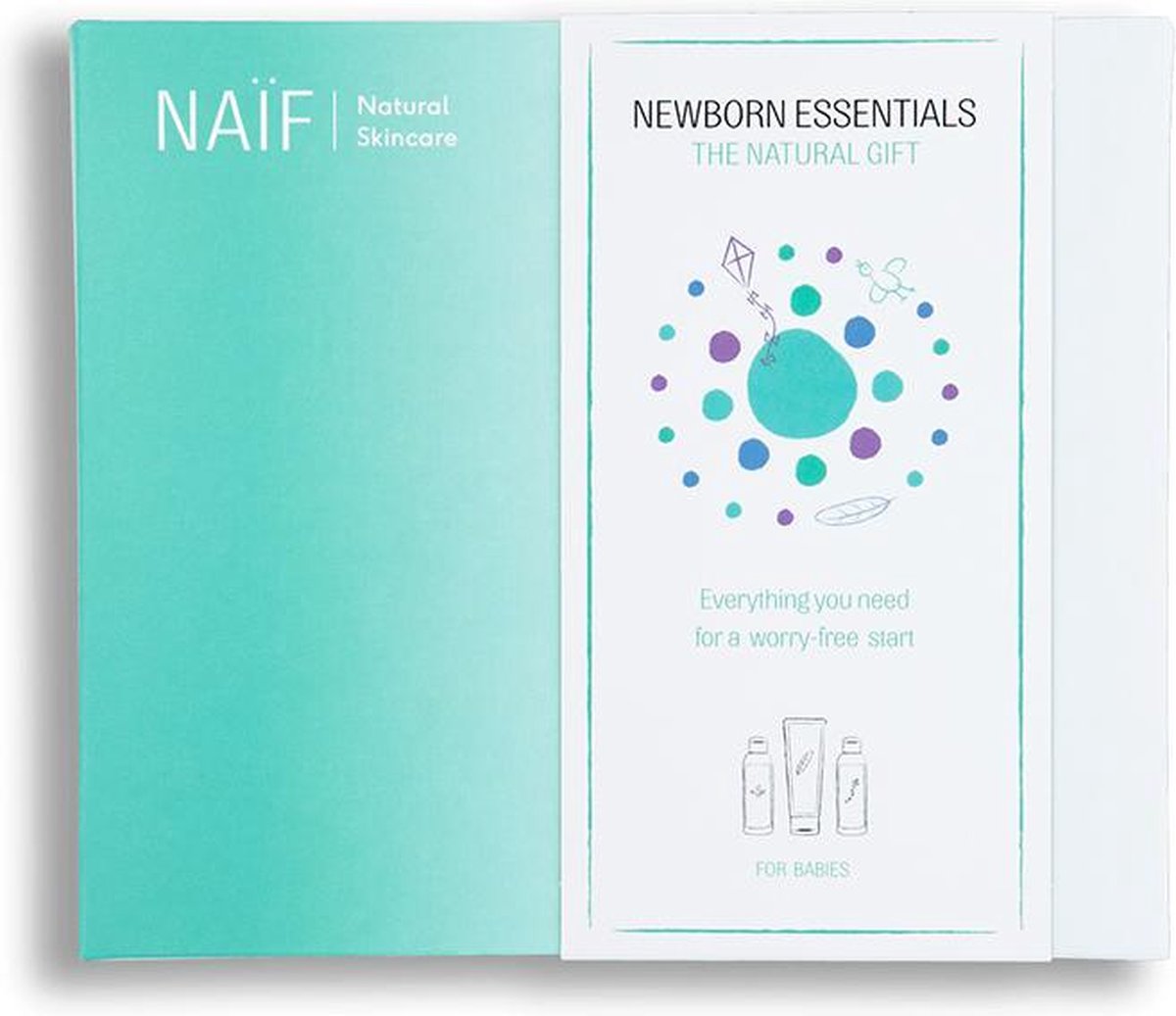 Naïf Newborn Essentials Cadeauset - Voor Pasgeboren Baby's - met ...