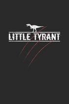 Little Tyrant: Notizbuch, Notizheft, Notizblock - Geschenk-Idee f�r Kinder Dinosaurier Fans - Karo - A5 - 120 Seiten