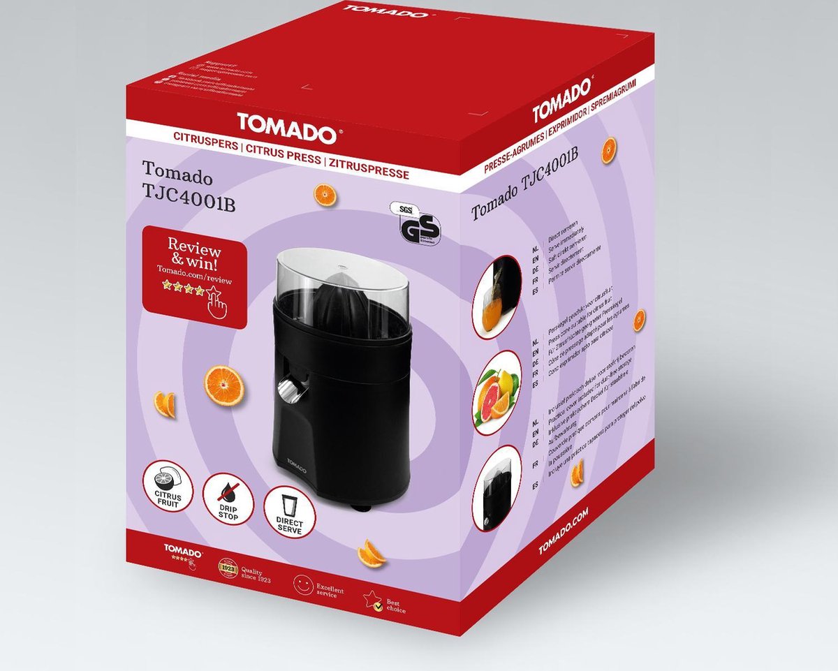 Tomado TJC4001B - Citruspers - zwart thumbnail 6