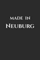 Neuburg: Deine Stadt, deine Heimat - Zeige woher du bist - Notizblock A5 120 Seiten - Wei�e Seiten mit sch�nem Rahmen