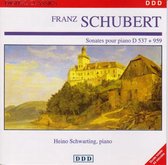 Franz Schubert ‎– Sonate Pour Piano D 537 Et 959