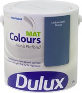 Dulux Colours Mur & Plafond - Mat - Middernacht - 2.5L