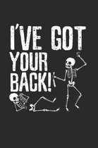 I got your back Stick Figure Sarcastic Notebook