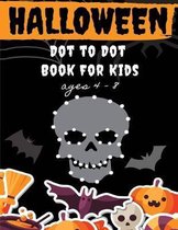 Halloween Dot to Dot Book for Kids Ages 4-8