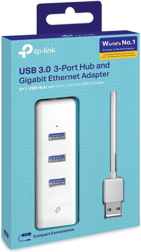 TP-Link UE330 - Ethernet adapter - USB 3.0 - TP-Link