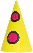 16x Party Hats Bumba en carton - Chapeaux d'anniversaire pour enfants