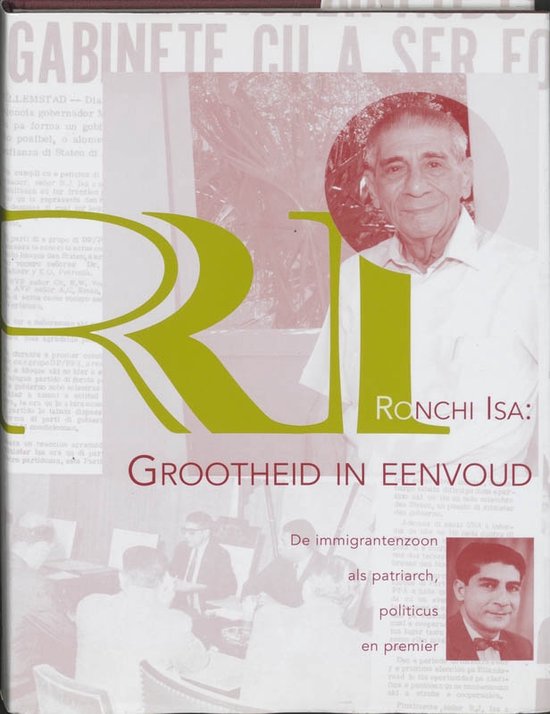 Cover van het boek 'Ronchi Isa: grootheid in eenvoud / druk 1'