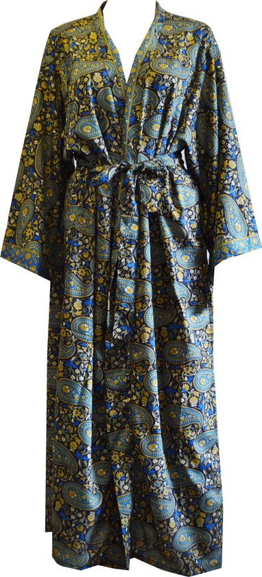 Zijde, Kimono, Bloemen Patroon, Bohemian Style | bol.com