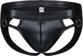 Leren Jockstrap sexy ondergoed - Maat M - Erotische gay ondergoed - Sexy herenondergoed