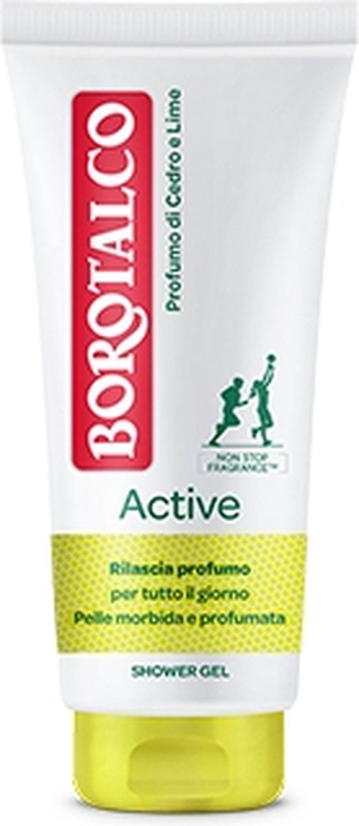 Borotalco Active Cedar & Lime Douchegel Unisex Lichaam CEDAR, Limoen 200 ml