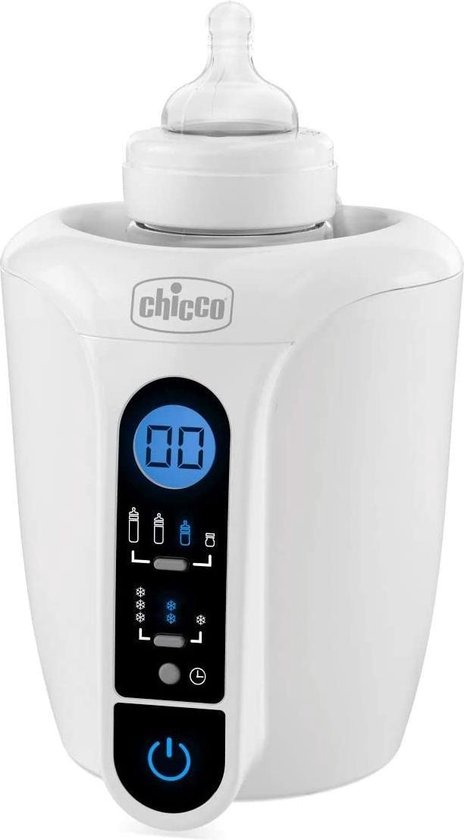 te veel Consumeren neerhalen Chicco Flessenwarmer Digitaal Junior 42 X 48 Cm Wit 3-delig | bol.com