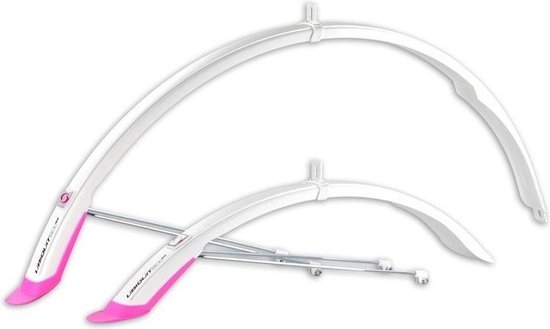 Büchel Mudguard Set 03411543 Silver 28 x 1.25 46 mm