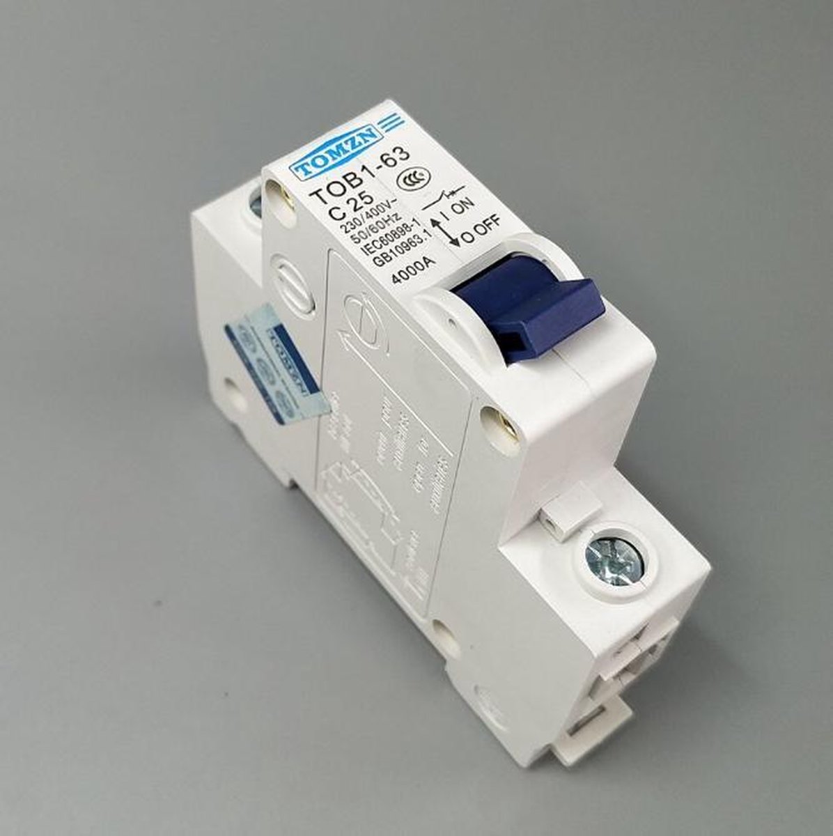 Meterkast zekering / Installatieautomaat 20 Ampere 230 Volt | bol.com