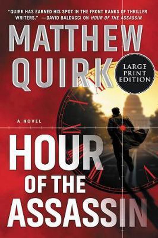 Hour Of The Assassin [Large Print] - cover