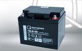 Quality Batteries Q-Batteries 12LS-38 LS 12V 38Ah AGM