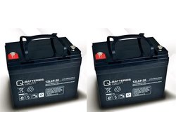 Q-Batteries 12LCP36 LCP 12V 36Ah AGM
