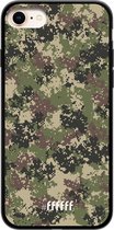 iPhone 7 Hoesje TPU Case - Digital Camouflage #ffffff