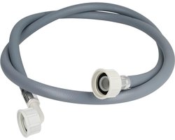 Wasmachine slang aanvoerslang 3,00 mtr. 3/4" recht - 3/4" haaks