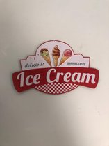 Wandbord Ice Cream