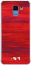 Samsung Galaxy J6 (2018) Hoesje Transparant TPU Case - Scarlet Canvas #ffffff