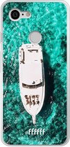 Google Pixel 3 Hoesje Transparant TPU Case - Yacht Life #ffffff