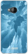 HTC U Play Hoesje Transparant TPU Case - Ice Stalactite #ffffff
