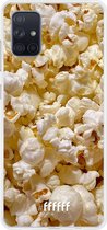 Samsung Galaxy A71 Hoesje Transparant TPU Case - Popcorn #ffffff