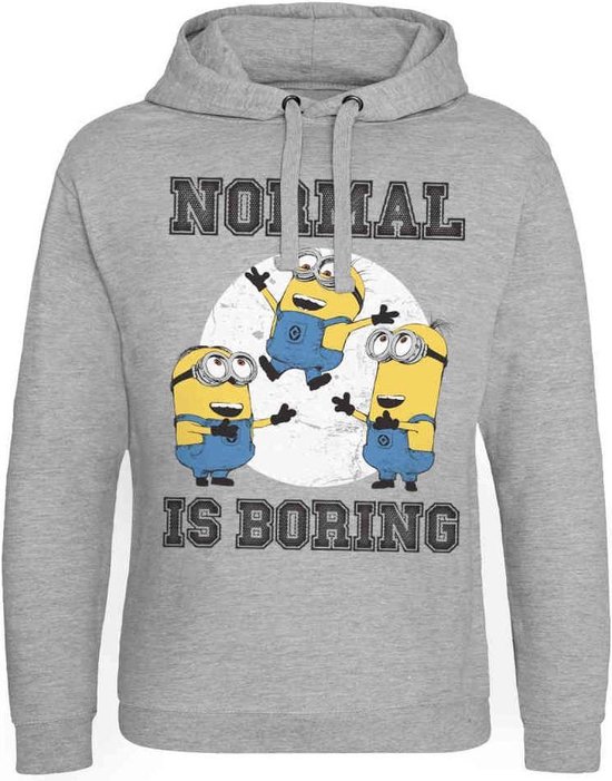 Minions Licenza Ufficiale Normal Life Is Boring Donna Maglietta (Sky Blu), S