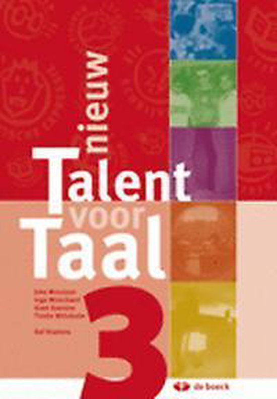 Cover van het boek 'Nieuw talent voor taal aso 3 - leerboek'