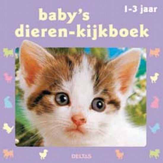 Cover van het boek 'Baby's dieren-kijkboek' van  Onbekend