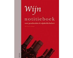 Wijn Notitieboek Voor Proefnotities En Wijnkelderbeheer