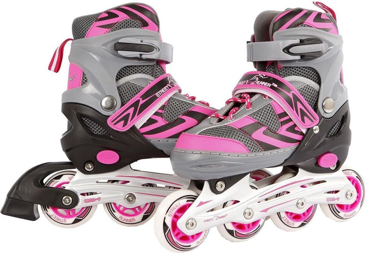 Inline Skates Roze – Skates Meisjes Verstelbaar – Diverse maten