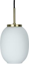 Dyberg Larsen Hanglamp Dl39 30 Cm E27 Glas 60w Wit/goud