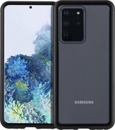 Samsung Galaxy S20 Ultra zwart Backcover hoesje - Glas en metaal