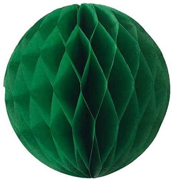 Pessimistisch Defilé Geef rechten 5 x Donker groene Honeycomb 35 cm - Kerst decoratie versiering | bol.com