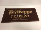 La Trappe Trappist barmat bardoek handdoekje stof 25,5 x 52,5 x 0,5cm