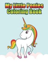 my little ponies coloring book