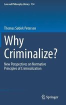 Law and Philosophy Library- Why Criminalize?