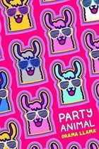 Party Animal: 6x9 - 120 pages - College Ruled Notebook & Sketchpad
