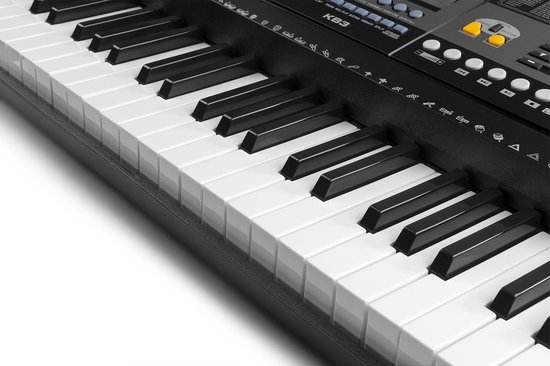 Keyboard - MAX KB3 keyboard piano met 61 aanslaggevoelige toetsen,  trainingsfunctie,... | bol.com