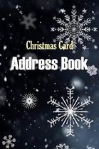 Christmas Card Address Book: Christmas Card List: 6-Year Address Book