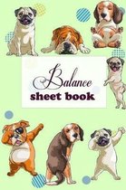 Balance Sheet Book: Balance Sheet Book