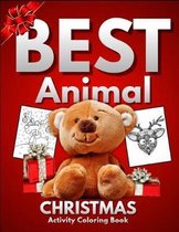 Best Animal Christmas Activity Coloring Book