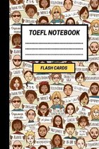 TOEFL Notebook: Create your own TOEFL vocabulary Flash cards. Includes Spaced Repetition and Lapse Tracker (480 cards)